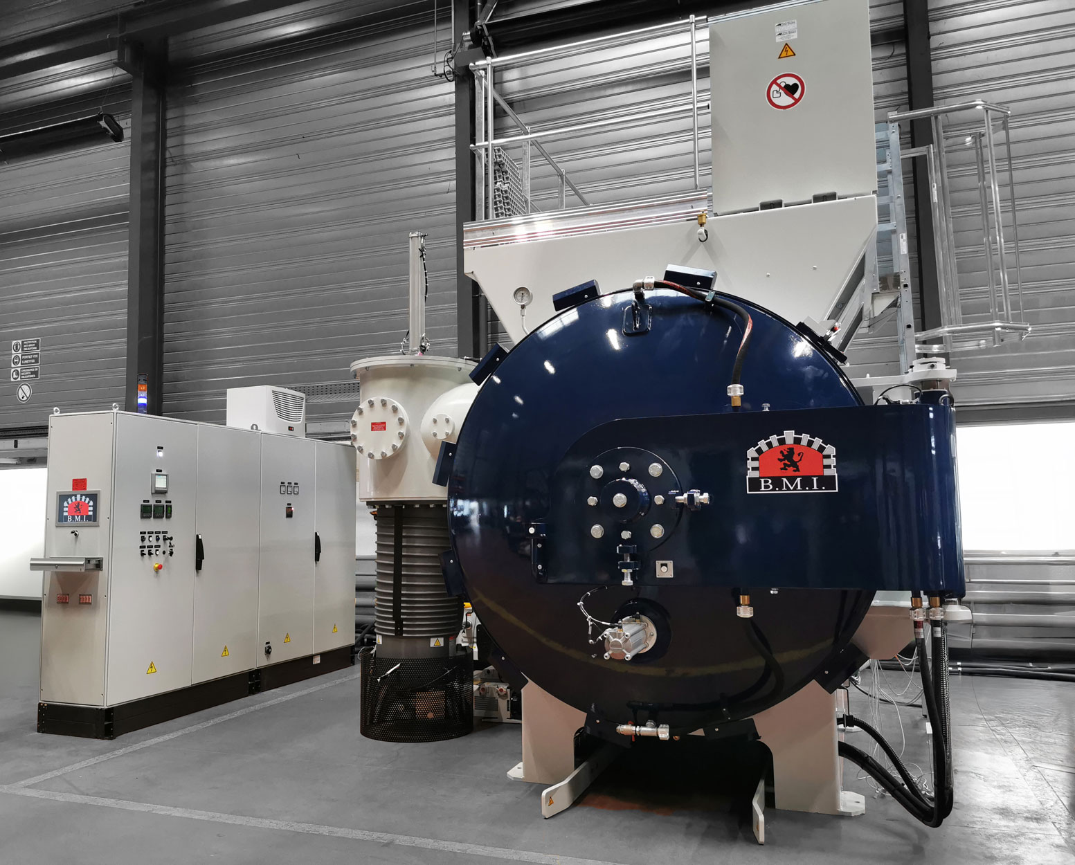Safran Blades' furnace